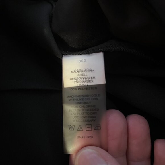 Vince Camuto Black Wide Leg High Rise Dress Pants size 4 - Picture 5 of 6